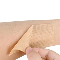 Bande adhésive médicale non tissée respirante hypoallergénique large, pansement invisible pour tatouage, patch pour mamelons