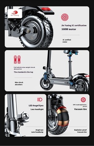 สกู๊ตเตอร์ไฟฟ้า XIMO 45 กม./ชม. สำหรับผู้ใหญ่ พร้อมที่นั่ง รุ่น Q5 - Product Image 3