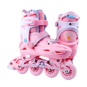 Chaussures de roller en ligne professionnelles pour l'extérieur avec 4 roues en PU, châssis en alliage d'aluminium et roulements ABEC-7 pour femmes, hommes et enfants - Product Image 2