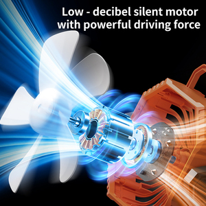 Ventilador de Camping para Exteriores con Banco de Energía, Linterna LED, Control Remoto, Gancho, Ventilador de Escritorio Portátil Recargable para Viajes, Tiendas de Campaña, Playa, Picnic, Pesca - Product Image 2