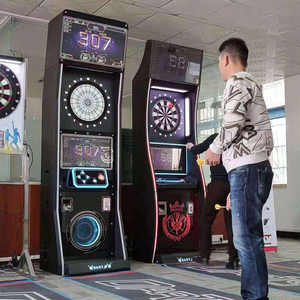Machine <span class=keywords><strong>de</strong></span> fléchettes électronique commerciale à monnayeur avec écran LCD pour bar, club, maison, centre commercial, jeu multijoueur personnalisé Dartslive - Product Image 4