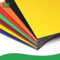 Panneaux composites en aluminium (ACP) de haute qualité, finition bois ignifuge A2, revêtement PVDF