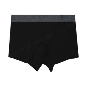 Ropa interior de algodón para hombre, gran oferta del fabricante 2024, Calzoncillos Bóxer sexis de Color sólido, transpirables y con estampado de logotipo personalizado - Product Image 2