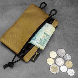 Cartera Táctica EDC con Clip para Cinturón - Organizador de Monedas y Herramientas, Tarjetero Delgado de Metal con Bloqueo RFID, Clip para Billetes para Hombres, para Actividades al Aire Libre - Product Image 4