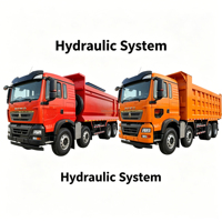 Camion benne SINOTRUK HOWO 6x4 prêt à être expédié pour le Congo (Afrique), benne renforcée de 30 tonnes pour la construction sur routes accidentées