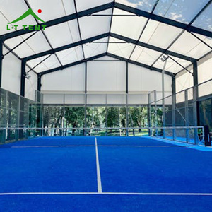 Carpa Poligonal para Cancha de Tenis con Estructura de Aleación de Aluminio y Tela de PVC Impermeable para Cubrir Campos de Pádel y Fútbol - Product Image 5