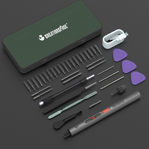 Creatitionspace cs0702a Mini khoan điện tuốc nơ vít kit, mini đa công cụ hộ gia đình tuốc nơ vít điện với từ chủ - Product Image 1