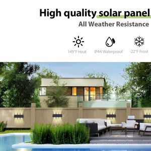 照明器具モダンソーラー屋外ウォールライト屋外装飾モダンLedウォールランプ屋外ウォールライト - Product Image 2