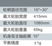 Machine d'équilibrage de roues KWB-412 pour un équilibrage optimal des roues - Product Image 5