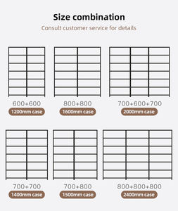 Estantería moderna de acero para oficina en casa-Librería abierta de 5 niveles con estructura estable, fácil montaje - Product Image 6