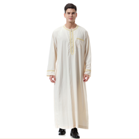 Vente en gros de robes arabes, caftans, thobes pour hommes, vêtements musulmans traditionnels, fabricant de vêtements islamiques 2023