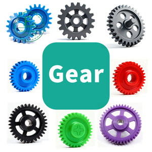 Petit pignon cylindrique en plastique de haute précision, <span class=keywords><strong>Derlin</strong></span>, acétal, ABS, POM, nylon, engrenage droit, usiné par CNC - Product Image 1