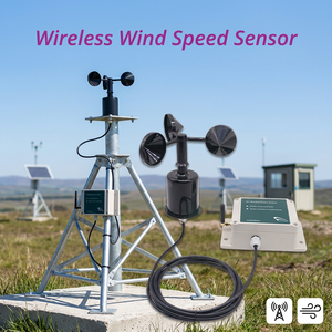 Émetteur sans fil Zigbee et Zwave IOT dispositif d'alerte de mesure de la vitesse du vent anémomètre capteur de vitesse du vent enregistreur de vitesse du vent - Product Image 1