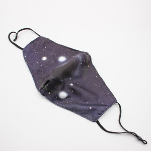 Bầu Trời Đầy Sao Băng Lụa Có Thể Giặt Ngoài Trời Bìa Thăng Hoa Tái Sử Dụng Mặt Nạ - Product Image 3