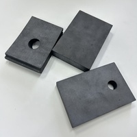 Plaque de revêtement incurvée en carbure de silicium (SiC) hautement résistante à l'usure et aux chocs, bloc anti-usure en SiC pour le revêtement des conduits miniers