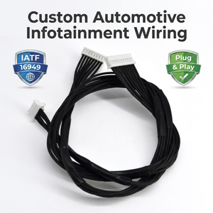 Fiação Personalizada com Núcleo de Cobre e Isolamento PTFE, Classificação IP66 para Aplicações em Motocicletas e Veículos Elétricos - Product Image 1
