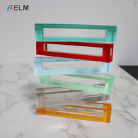 Étui à Mézouzah en Acrylique de Qualité Supérieure, Support de Parchemin en Lucite pour Mézouzahs Modernes