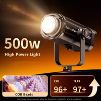 Éclairage vidéo professionnel 500W bicolore Led Cob pour photographe Film Broadcast Studio Fill Lights Lamp