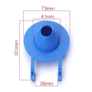 Bouchon de réservoir de toilettes en caoutchouc avec cordon de tirage, ajustement universel - Product Image 2
