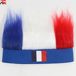 Sombreros de Fiesta con Peluca para Fanáticos, Estilo Vacío, Personalizados para Carnaval, de Estados Unidos, <span class=keywords><strong>España</strong></span> y Brasil - Product Image 3