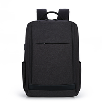 Sac d'ordinateur portable étanche USB de grande capacité pour hommes