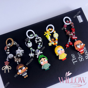 Porte-clés de voiture en métal personnalisable, chaîne de téléphone portable luxueuse, accessoire mobile original en gros - Product Image 2