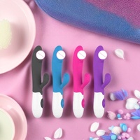 Vibromasseur, jouet sexuel, masturbateur féminin, aphrodisiaque multifréquence en silicone.