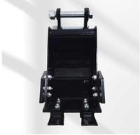 Accessoires à changement rapide pour micro-excavatrices compactes - Godets, grappins, tarières, etc. Garantie de plus de 5 ans, compatibles avec les modèles noirs