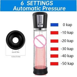 Có thể sạc lại tự động chân không cao dương vật masturbator mở rộng mở rộng áp suất không khí thiết bị cho mạnh mẽ hơn cương cứng lớn hơn - Product Image 3