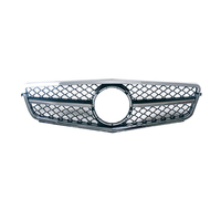 Accessoires extérieurs style GT C63 C63S, calandre avant noire en ABS neuve pour Classe C W204 2012-2014