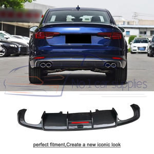 Diffuseur arrière en fibre de carbone de haute qualité B9 pour A4 B9 2018 2019 (ne convient pas au S4) - Product Image 6