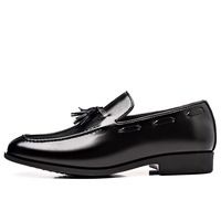 Chaussures habillées d'été respirantes en PU à lacets pour hommes, style britannique, à bout rond, polyvalentes pour jeunes hommes