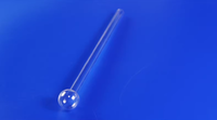 Tube à quartz BET pour analyseur de surface |   Tube en verre de quartz fondu de haute pureté 1100-1200°C, tailles personnalisées disponibles