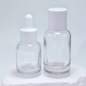 Juego de Botellas de Vidrio Transparente con Gotero para Esencias, Lociones y Cosméticos, en Tamaños de 30ml, 40ml, 50ml, 100ml y 120ml - Product Image 3