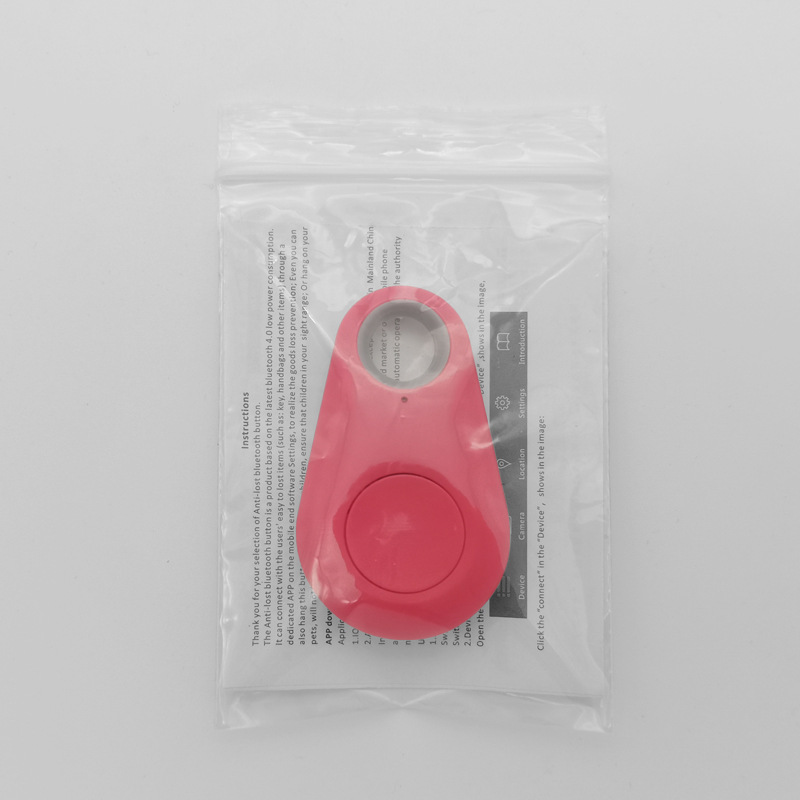Rose + batterie + sac PE + instructions