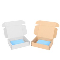 Boîtes d'emballage en carton ondulé pliables et durables personnalisées pour sous-vêtements ou expédition