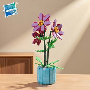 Runxing Toys <b>Plastic</b> Simulation Building <b>Blocks</b> Airplanes 51 Pieces Unisex for 8 to 13 Years Home Office Decoration - Product Image 3