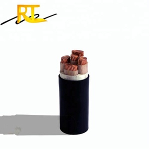Planta de Fabricación de Cables Eléctricos, Cable de Alimentación Flexible Blindado de PVC de 4 Núcleos, 16mm2, 35mm2, 25mm, 95mm, VV/VV22/YJV/YJV22 - Product Image 5