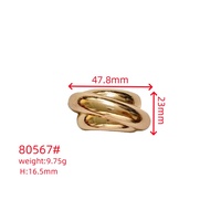 Boucle de bikini en alliage de zinc en forme d'étoile de mer, fermoir à bascule, écologique, sans nickel, durable, anti-corrosion, style marin, attache pour maillot de bain