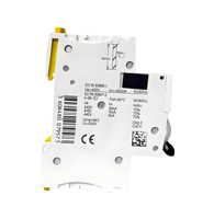 Interruptor de Circuito en Miniatura IC60N 50/60Hz 220V 2A, 4A, 6A, 10A, 16A, 20A, 25A, 32A, 40A, 50A, 63A, 80A