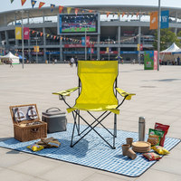Fauteuil géant pliable et portable pour randonnée, pique-nique et camping, avec sac isotherme