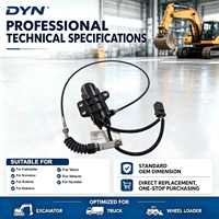 Moteur d'accélération DYN 379-0803, ensemble régulateur 3790803 pour mini-excavatrice Caterpillar 303.5E 308E, pièces de contrôle de vitesse du moteur