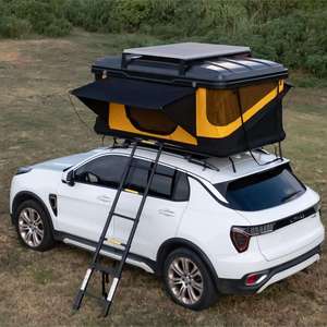 Tentes de <span class=keywords><strong>toit</strong></span> rigides imperméables avec échelle pour voiture, <span class=keywords><strong>camping</strong></span> en plein air - Product Image 2