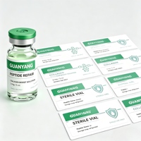 Étiquettes pharmaceutiques personnalisées de haute qualité, imperméables et de qualité supérieure, fabriquées en usine, pour flacons de 3 ml, 5 ml, 7 ml, 10 ml, autocollants en vinyle