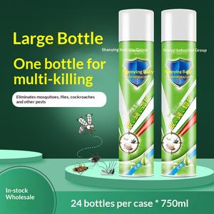 Aerosol Pesticida 750ml Sin Perfume Baja Toxicidad Insecticida en Aerosol para Control de Plagas de Moscas, Mosquitos y Cucarachas en Interiores - Product Image 5