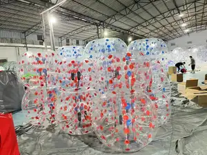 Boule gonflable transparente de pare-chocs de corps pour l'amusement interactif de football extérieur adulte de bulle - Product Image 5