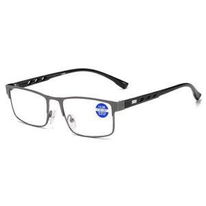 안경 읽기 스마트 남성 자기 안티 유리 비활성화 전원 광학 최고 품질의 눈 콘택트 렌즈 대형 프레임 hd roum돋보기 - Product Image 5