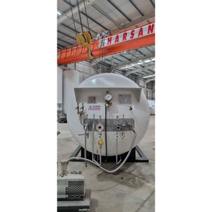 ถังเก็บก๊าซคาร์บอนไดออกไซด์เหลว (LCO2) ขนาด 200 ลูกบาศก์เมตร ได้รับการรับรองมาตรฐาน ASME CE แบบแนวตั้งและแนวนอน ฉนวนโพลียูรีเทนสุญญากาศ - Product Image 1