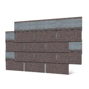 Vente en gros de tôle de toiture de construction simple personnalisable couleur marron vigne flétrie <span class=keywords><strong>bardeaux</strong></span> <span class=keywords><strong>d</strong></span>'<span class=keywords><strong>asphalte</strong></span> à 3 onglets pour la construction de maisons - Product Image 1