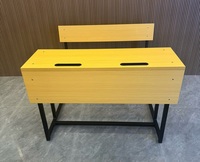 Bureaux et chaises de classe connectés à plusieurs niveaux, directement de l'usine - Cadre en acier robuste, livraison rapide